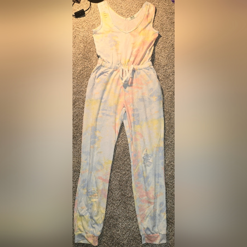 Tie dye romper